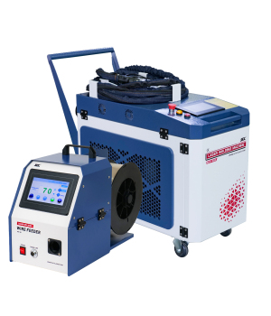 2 in 1 1500W 2000W 3000W Mobile Laser Welding Machine with Weld Seam Cleaning Function Handheld Metal Laser Welder